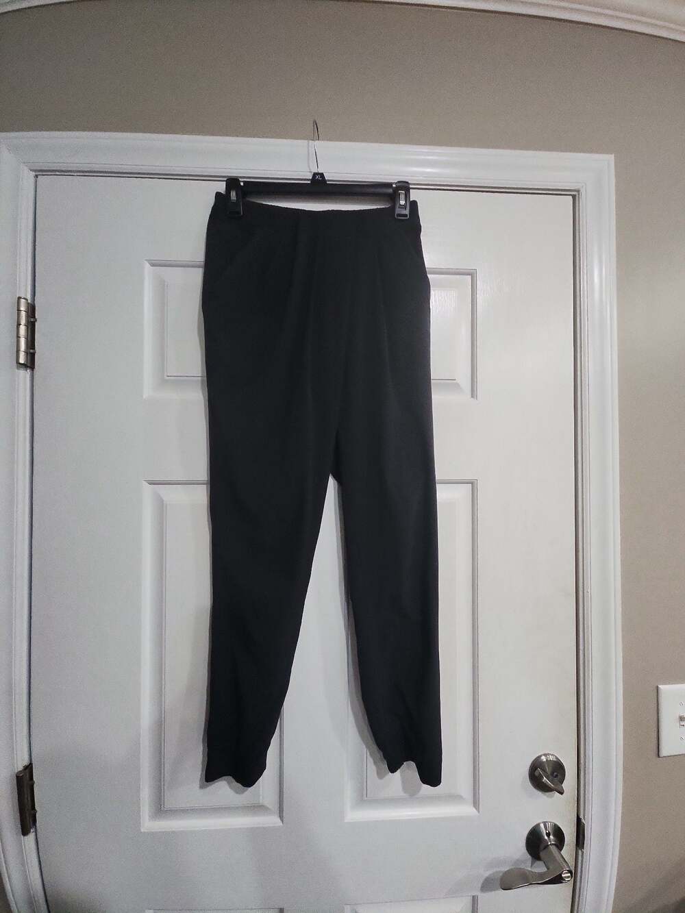 Lululemon Athletica Black High-Rise Casual Tapered Ankle Jogger Pants
